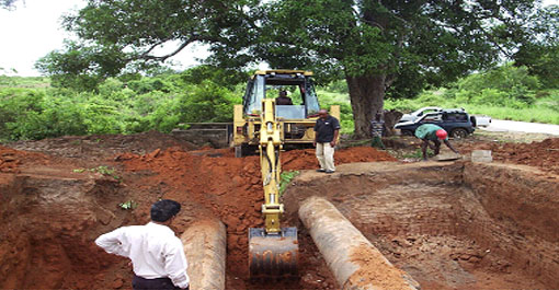 Land development and infrastructure works